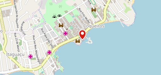 Titia Avó Maria Coxinha no mapa