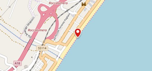 Lido ristorante pizzeria Tito beach sulla mappa