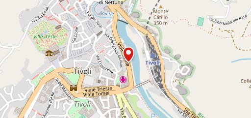 Tivoli burger sur la carte