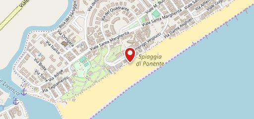 Hotel Tizian Beach sulla mappa