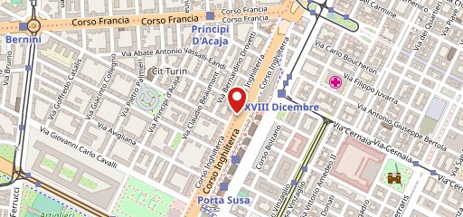 Toast Amore Torino sulla mappa