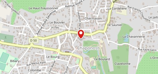 Toasushi Chaponost sur la carte