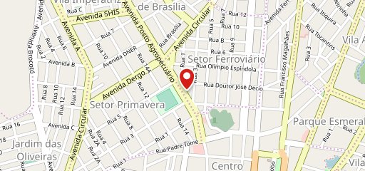 Toda Hora Casas das Pizzas e Restaurante no mapa