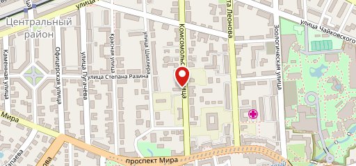 Tolstoy Art Cafe sur la carte