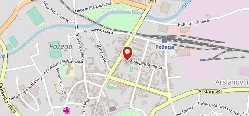 Tom Klub Požega sulla mappa