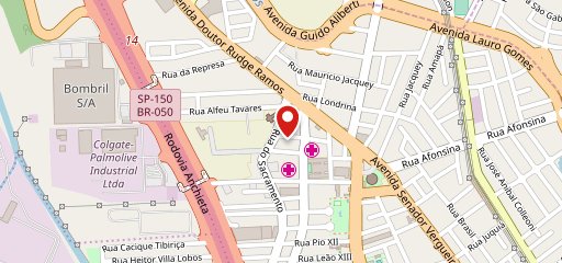 Tomodati's Restaurante no mapa