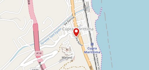 Tongatapu Cupra Marittima sulla mappa