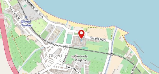 Ristorante La Tonnara Oliveri sulla mappa