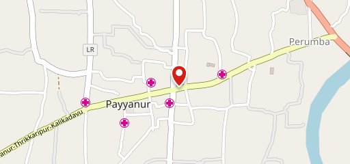 Hotel Topform Payyanur on map