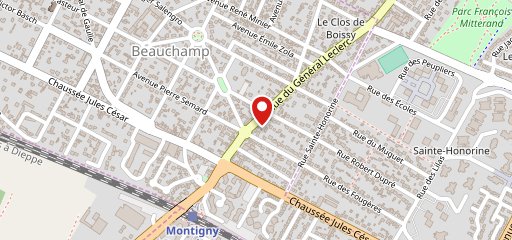 Top sandwich beauchamp sur la carte