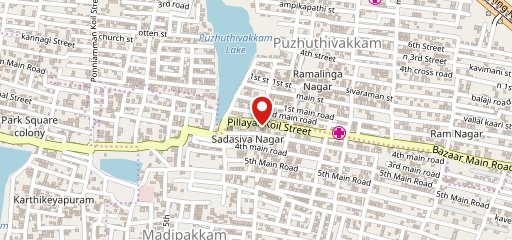 TOPI VAPPA BIRIYANI MADIPAKKAM BRANCH on map