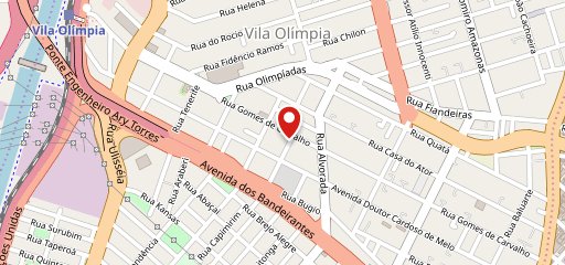 Topoki Vila Olímpia no mapa