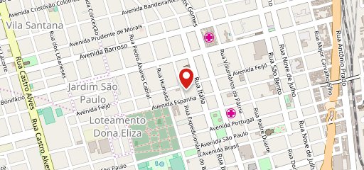 Toro Loko Bar e Restaurante no mapa