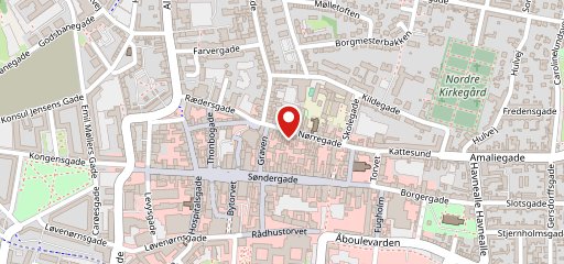 Tortilla Flats "Resturant Mexicano i Horsens" sur la carte