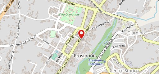 Tostée Frosinone on map