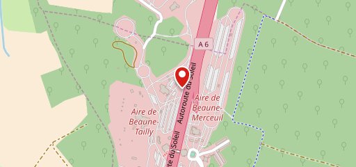 TotalEnergies - Beaune Tailly sur la carte