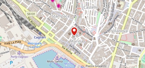 Toyo Sushi Cagliari sur la carte