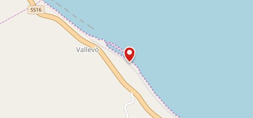 Trabocco Sasso della Cajana sulla mappa