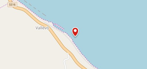 Trabocco Sasso della Cajana sulla mappa