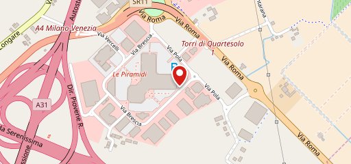 Centro Acquisti Le Piramidi Food Court sulla mappa