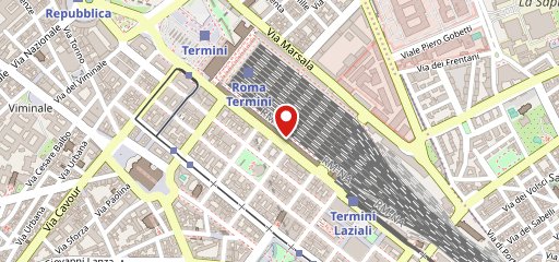 Trapizzino Mercato Centrale Roma sulla mappa