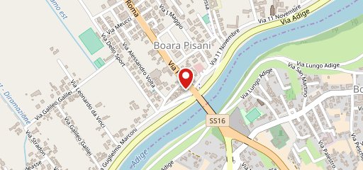 Trattoria Ai Bagordi Boara Pisani sulla mappa