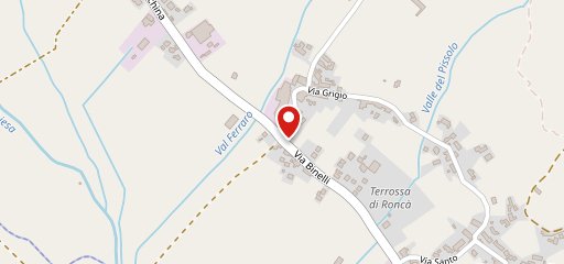 Trattoria Al Moraro sur la carte