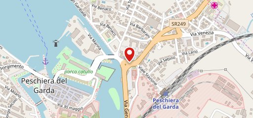 Trattoria Al Ponte Peschiera del Garda sulla mappa