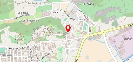 Trattoria Alpino da Rosa sulla mappa