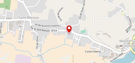 Osteria del Bamboro sur la carte