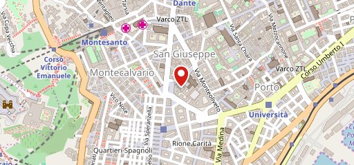 Trattoria da Nennella sur la carte