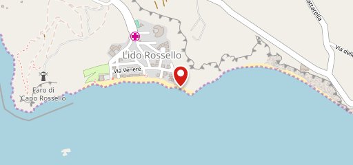 Trattoria del Pesce sur la carte