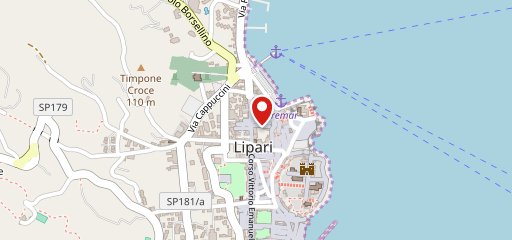 Trattoria Del Vicolo Lipari sulla mappa