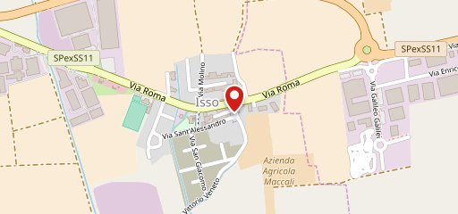 Sofia Trattoria della Lepre sulla mappa