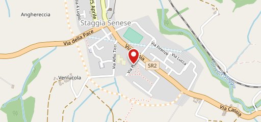 Trattoria Della Rana sulla mappa