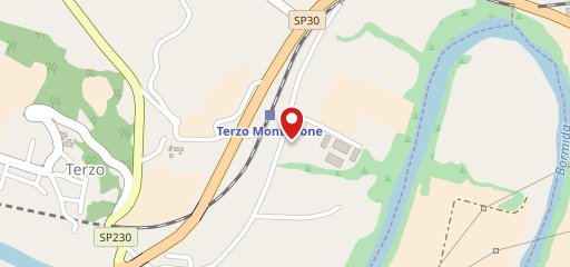 Trattoria della stazione sur la carte