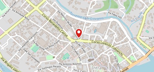 Trattoria della Stella Verbania sulla mappa