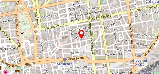 Trattoria Don Turiddu Da Gaetano sulla mappa