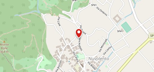 trattoria due chiavi sulla mappa