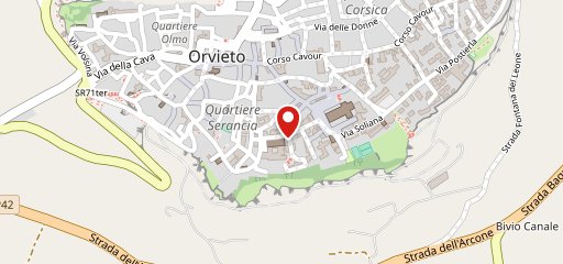 Tipica Trattoria Etrusca sulla mappa