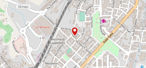 Trattoria Italia sur la carte