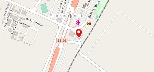 Trattoria-pizzeria "La Lampara Jonica" sur la carte