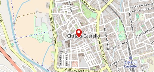 Trattoria Lea Città di Castello sulla mappa