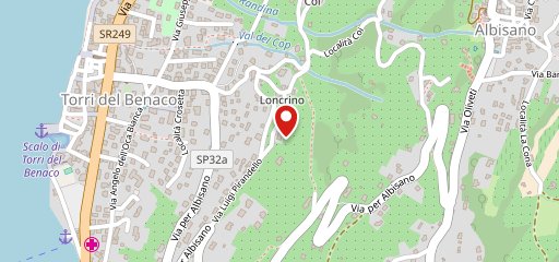 Ristorante Vista Lago Loncrino sulla mappa