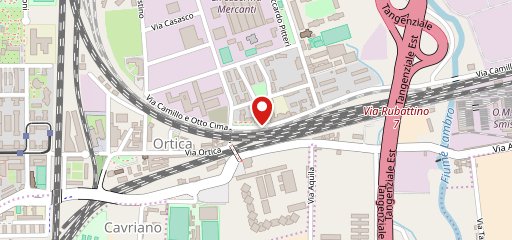 Trattoria Friggitoria Otto Cima 7 Quartiere Ortica sulla mappa