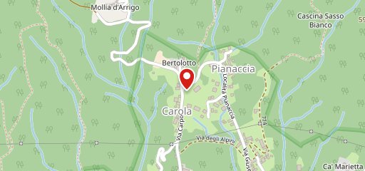 Bar Trattoria Penne Nere sulla mappa