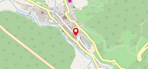 Trattoria Pieve di teco sulla mappa