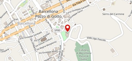 Trattoria Pizzeria DU DÙ Barcellona-Pozzo di Gotto sulla mappa