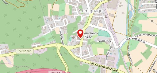 Trattoria pizzeria roma sulla mappa