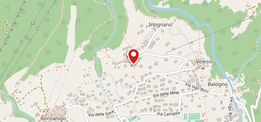 Trattoria Rana sur la carte